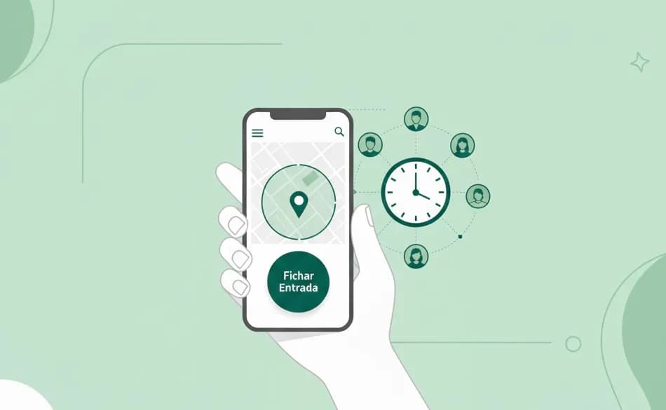 Control horario con geolocalización