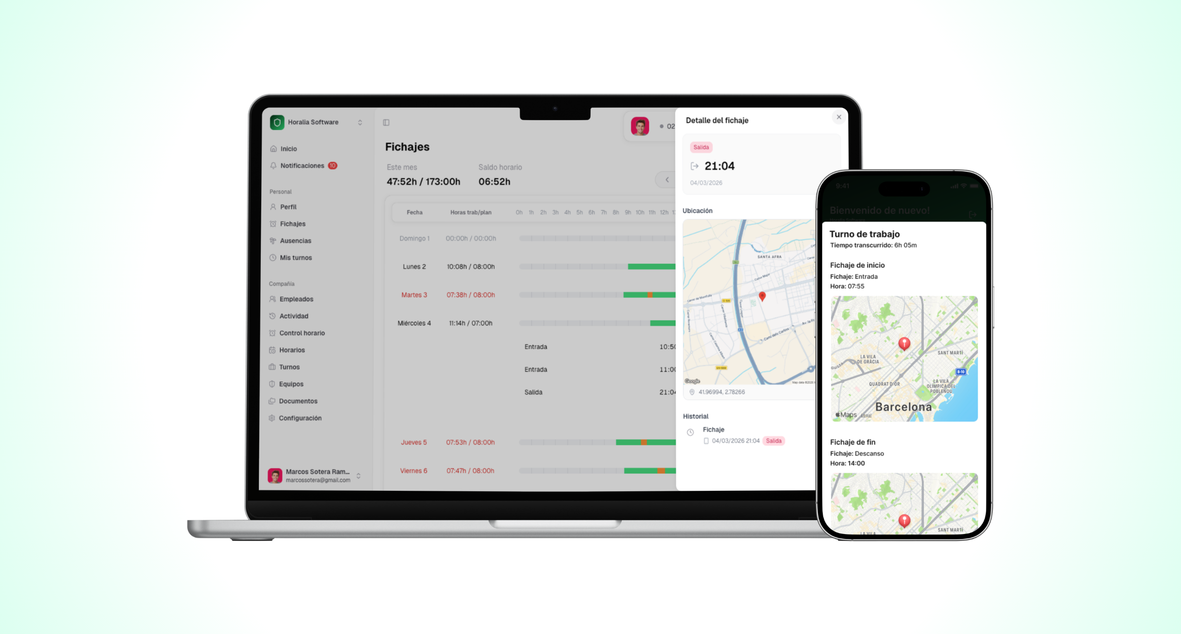 Mejores software de control horario para autónomos y pymes 2026